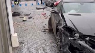 Accidente en el Paseo de Ronda