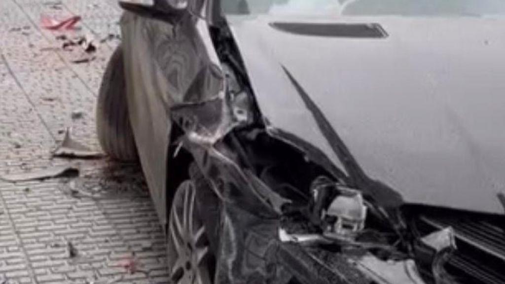 Accidente en el Paseo de Ronda