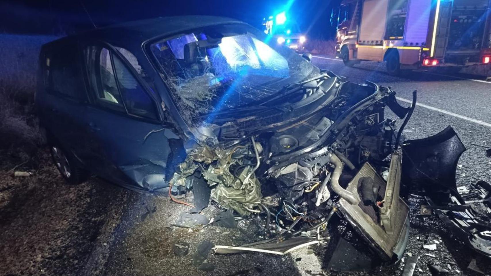 Momento del accidente. Foto: usuario de 'X' @wikiCR.