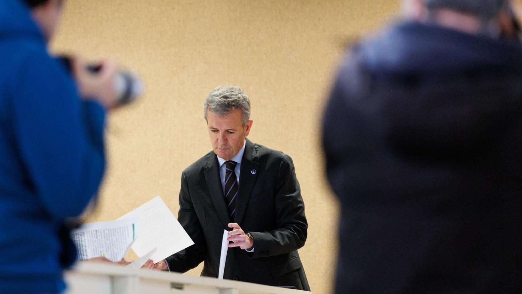 El presidente de la Xunta de Galicia, Alfonso Rueda.