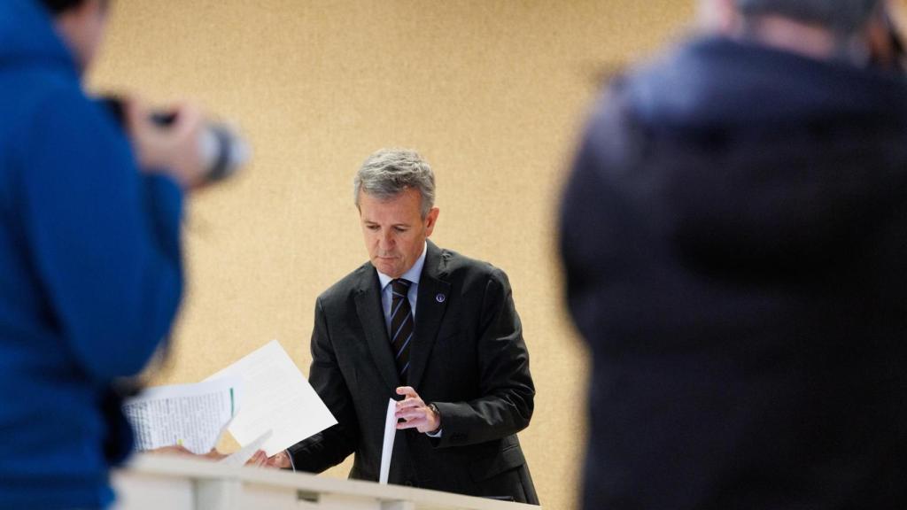 El presidente de la Xunta de Galicia, Alfonso Rueda.