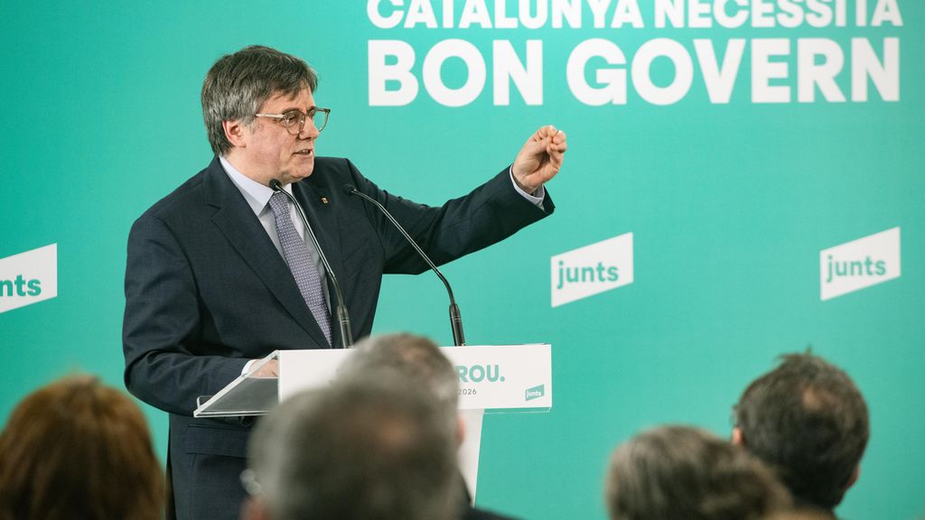 El presidente de Junts per Catalunya, Carles Puigdemont.