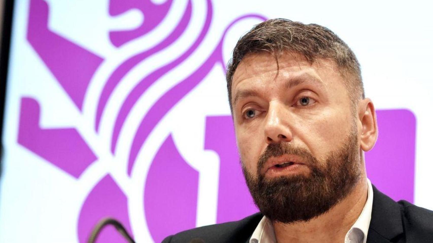 El secretario comarcal de la UPL en El Bierzo, José Ramón García