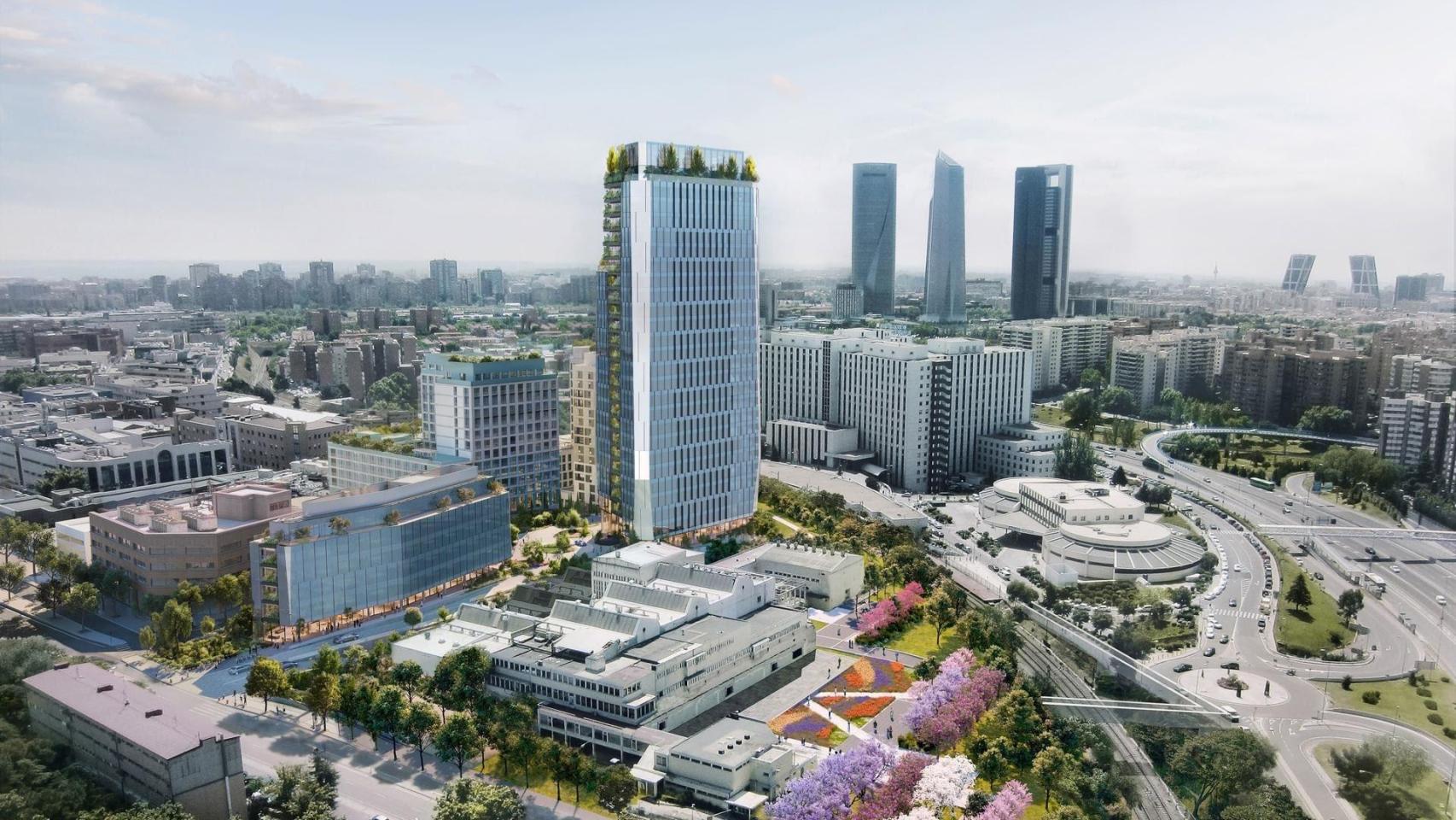 Desarrollo inmobiliario de Metrovacesa.