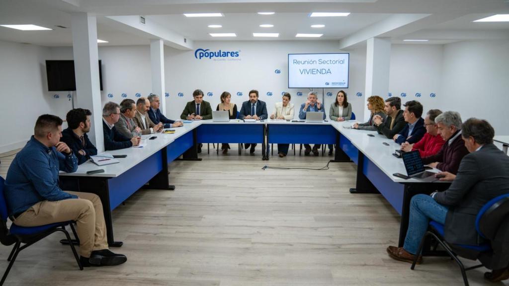 Imagen de la sectorial de vivienda del PP de Castilla-La Mancha.