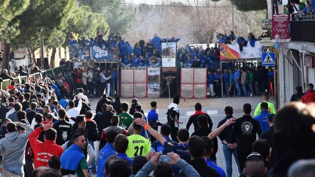 Fiesta del Toro Enmaromado de Yuncos (Toledo).