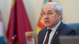 José Tomé en un pleno de la Diputación de Lugo.