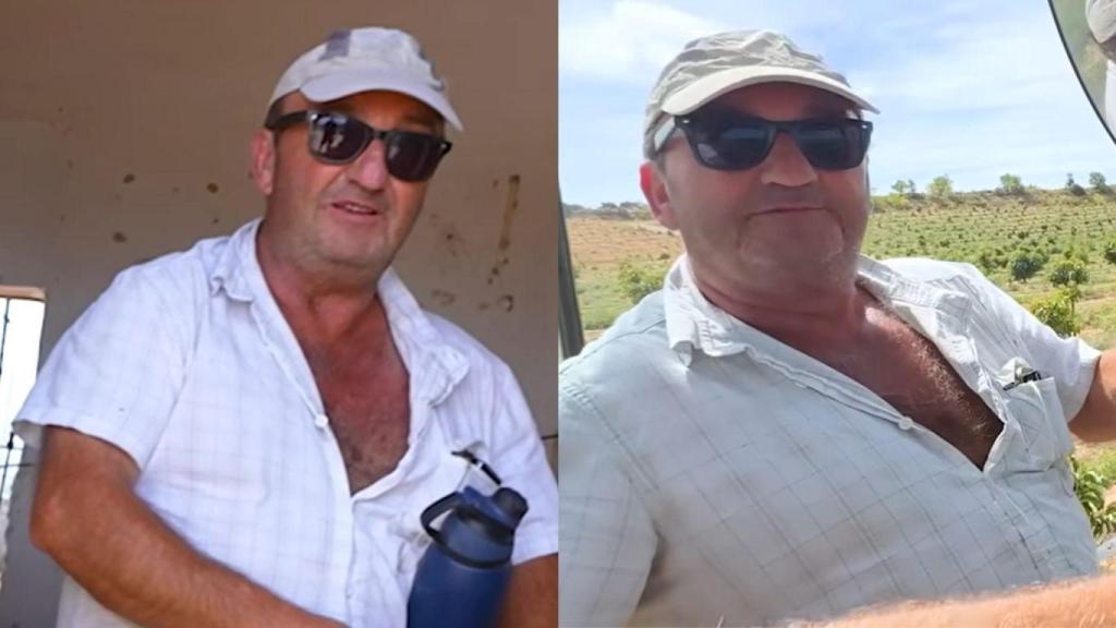 Paco, agricultor en España.