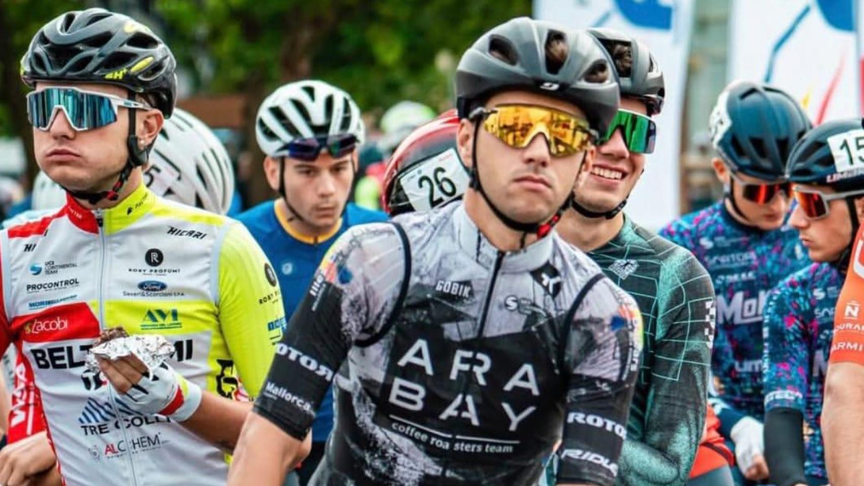 Álvaro Sagrado, ciclista del Illes Balears-Arabay.