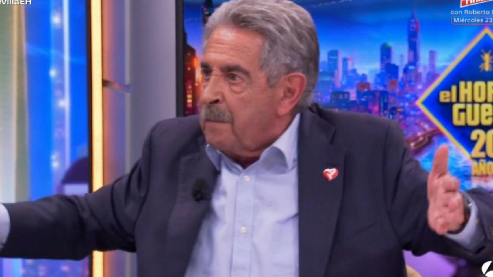 Miguel Ángel Revilla en 'El Hormiguero'