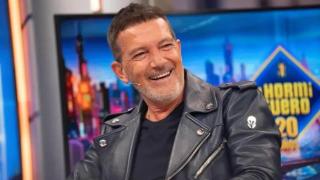 Antonio Banderas en su visita a 'El Hormiguero' de Pablo Motos.