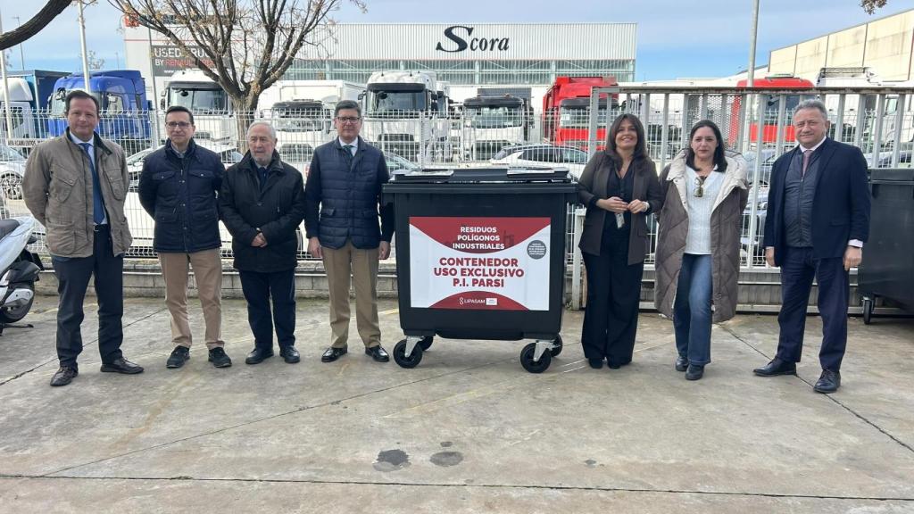 La presentación del plan en el Polígono Parsi.