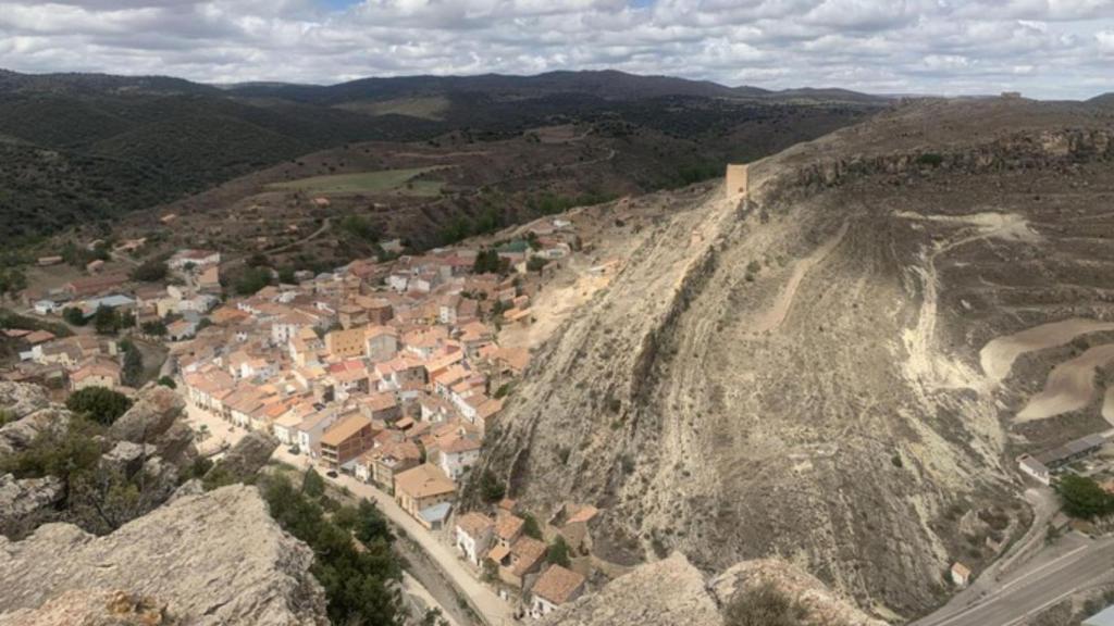 Foto desde arriba de La Hoz de la Vieja