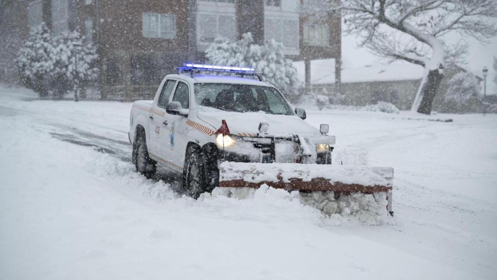 Temporal en Ourense.
