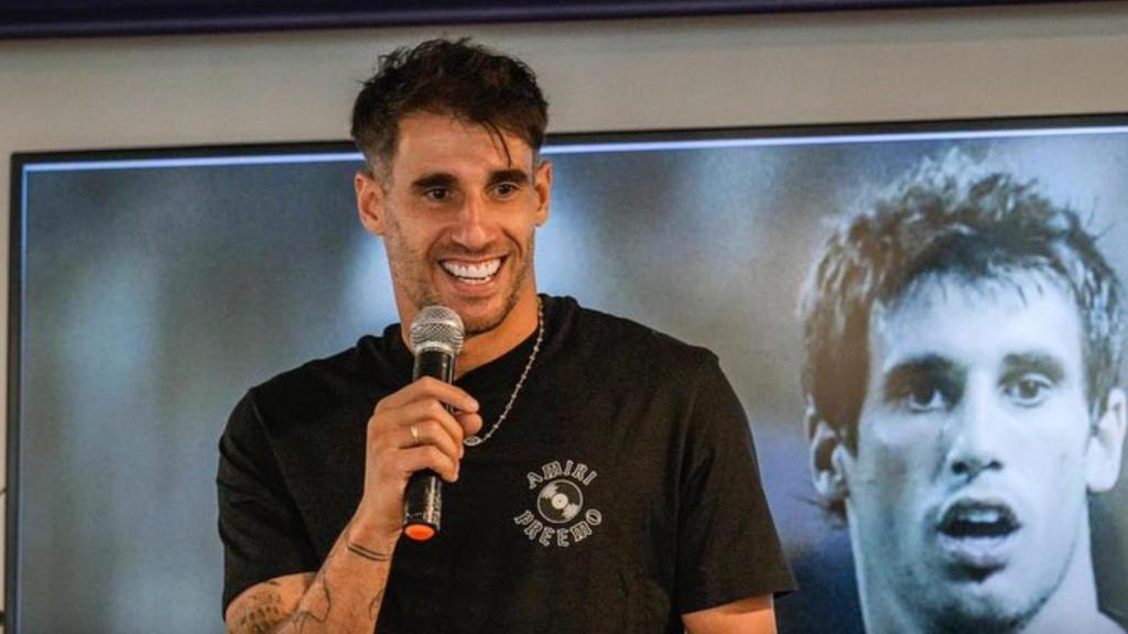 Javi Martínez, en un acto de LaLiga