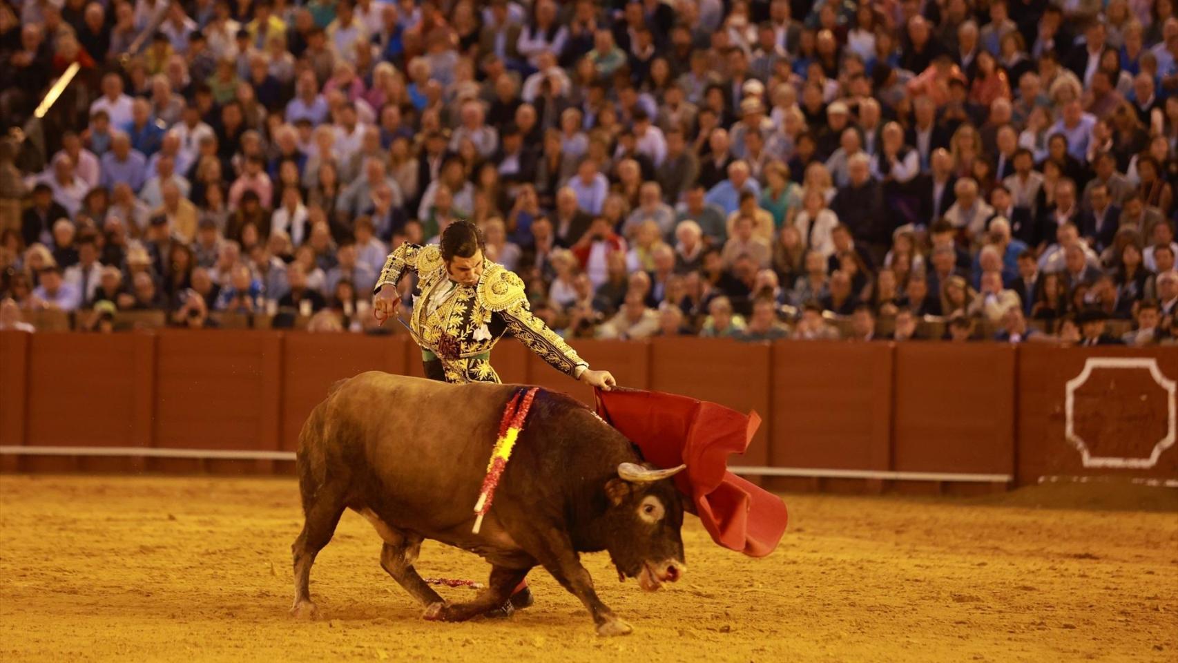 El torero Morante de la Puebla el pasado mes de septiembre en La Maestranza de Sevilla.