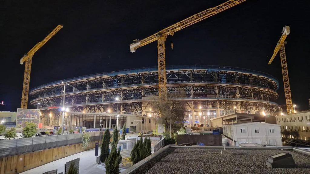 Imagen exterior del Camp Nou