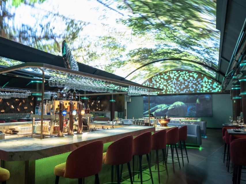 Interior del restaurante.