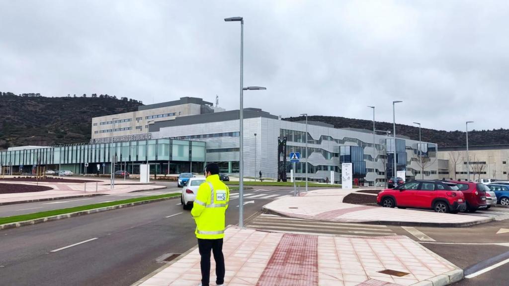 Aparcamiento del Hospital de Cuenca.