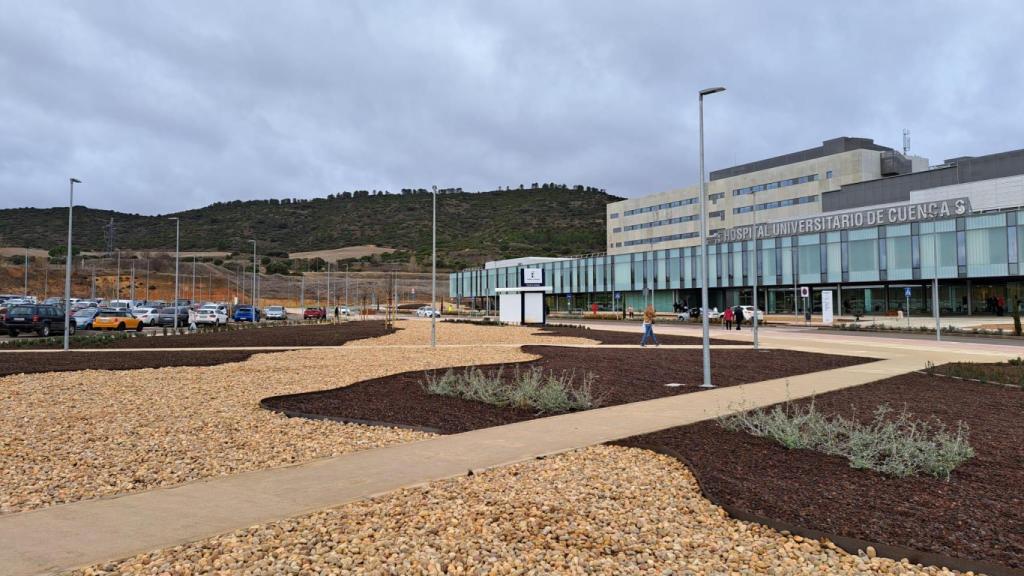 Aparcamiento del Hospital de Cuenca.
