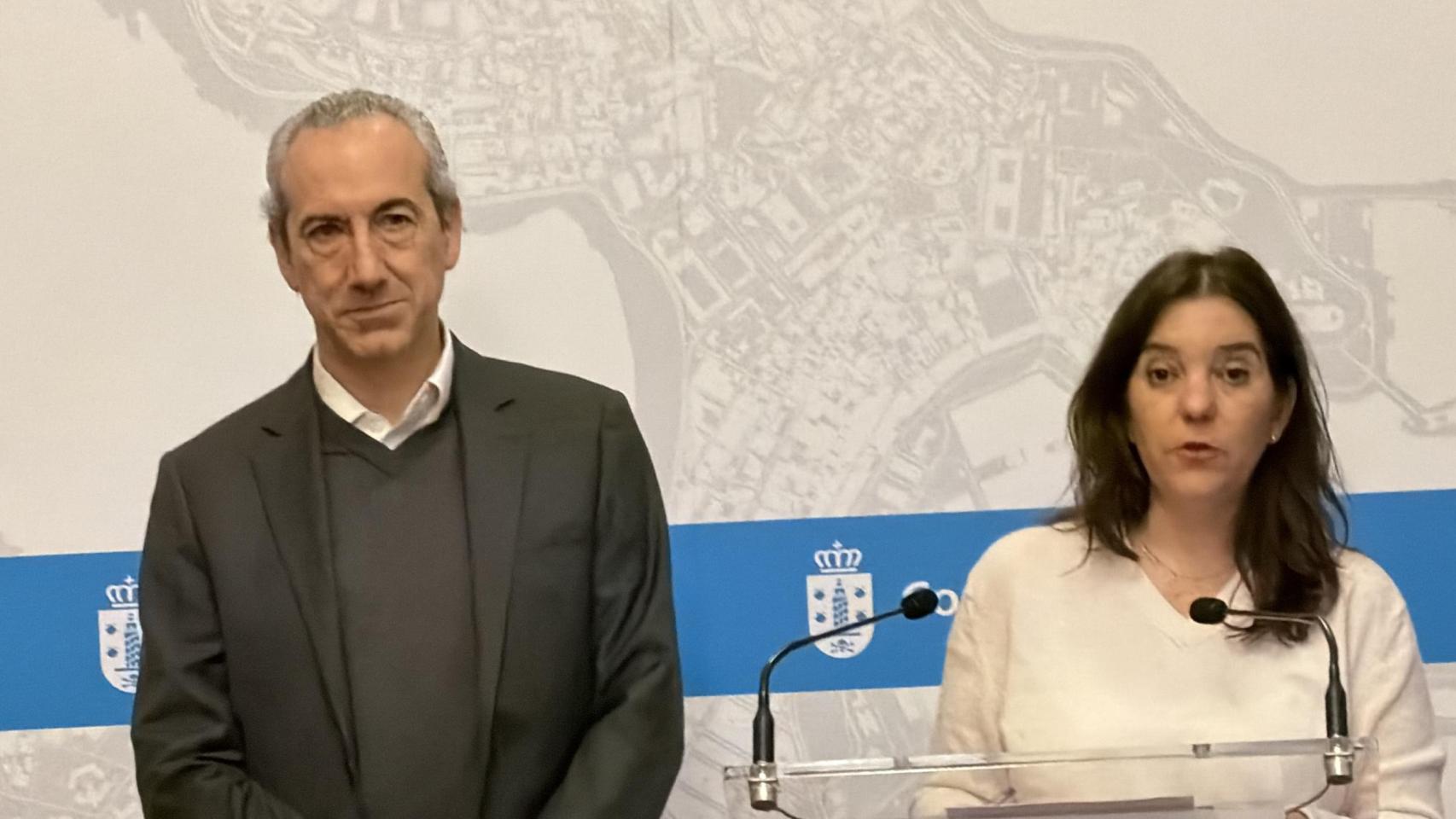 Instante de la rueda de prensa.