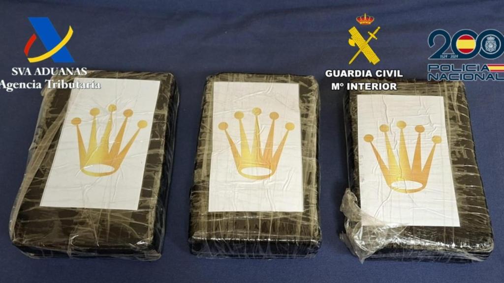 Droga intervenida en el operativo.