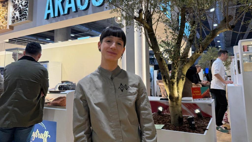 Iris Jordán, chef aragonesa en Madrid Fusión.