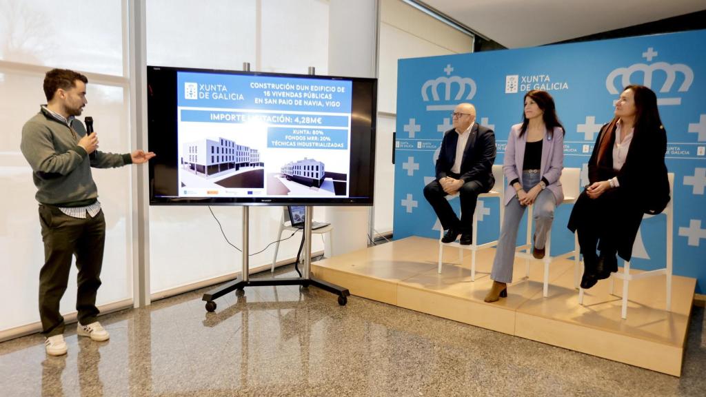 La Xunta inicia la construcción de 16 viviendas públicas en el barrio vigués de Navia