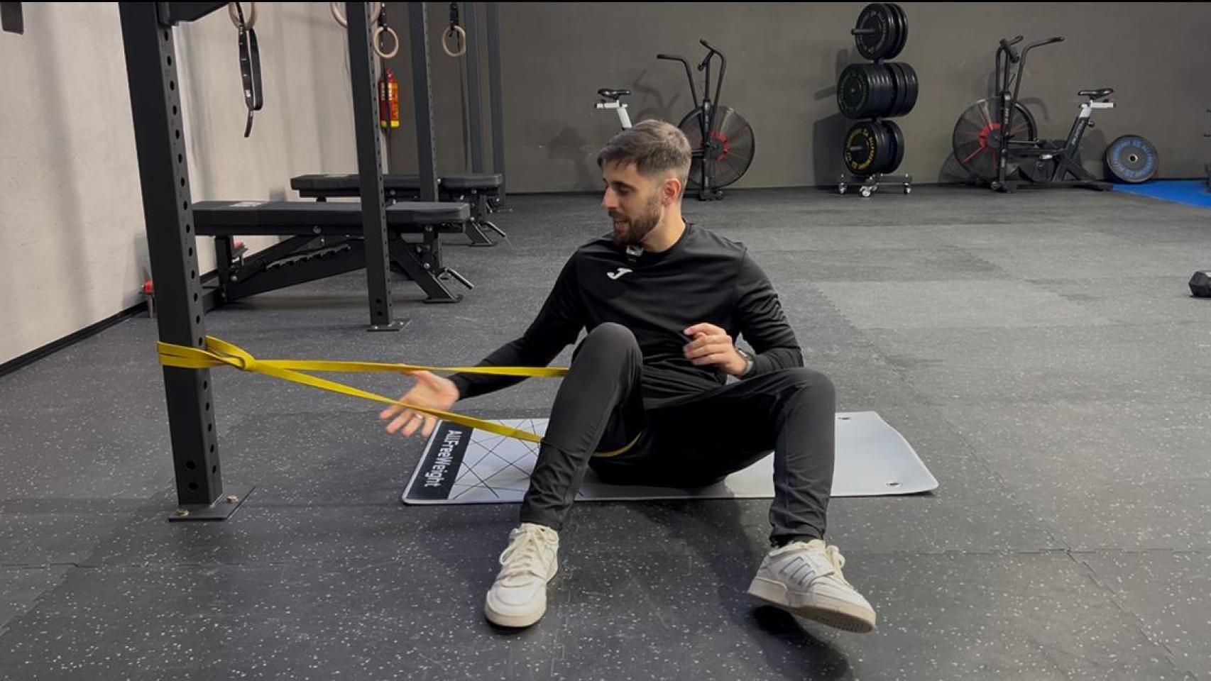 El readaptador físico, Efra Castellanos.