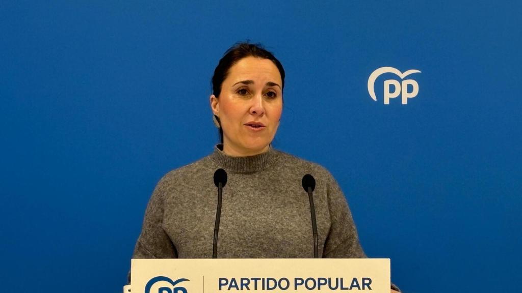 Alejandra Hernández en rueda de prensa.