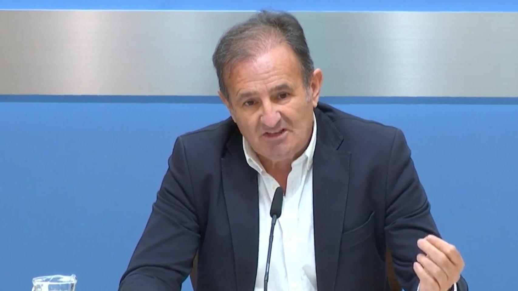 El portavoz del PP en Zaragoza, Ángel Lorén.