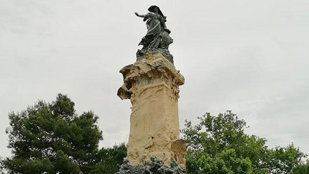 El monumento a Los Sitios, en Zaragoza.