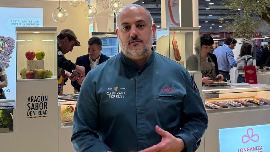 Eduardo Salanova, chef de Canfranc Express.