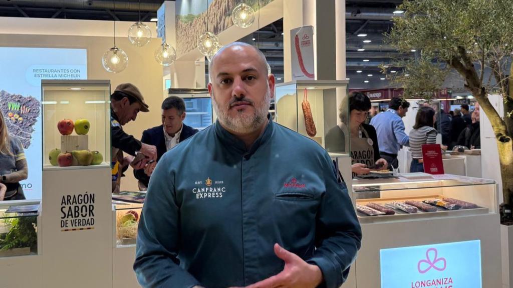 Eduardo Salanova, chef de Canfranc Express.