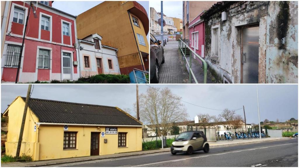 Casas deterioradas o en venta en Pedralonga.