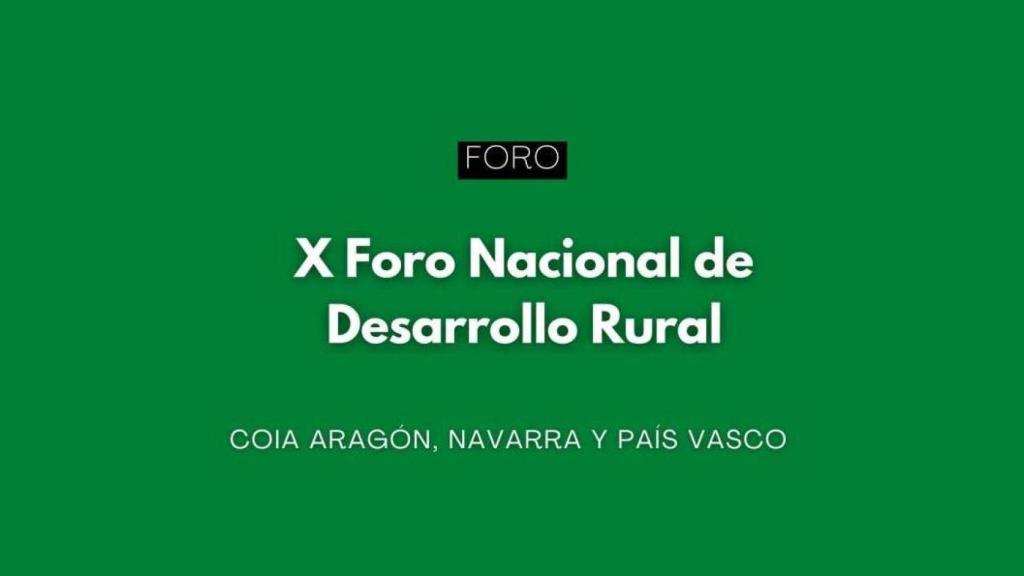 X Foro Nacional de Desarrollo Rural.