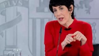 La portavoz y ministra de Migraciones, Elma Saiz.