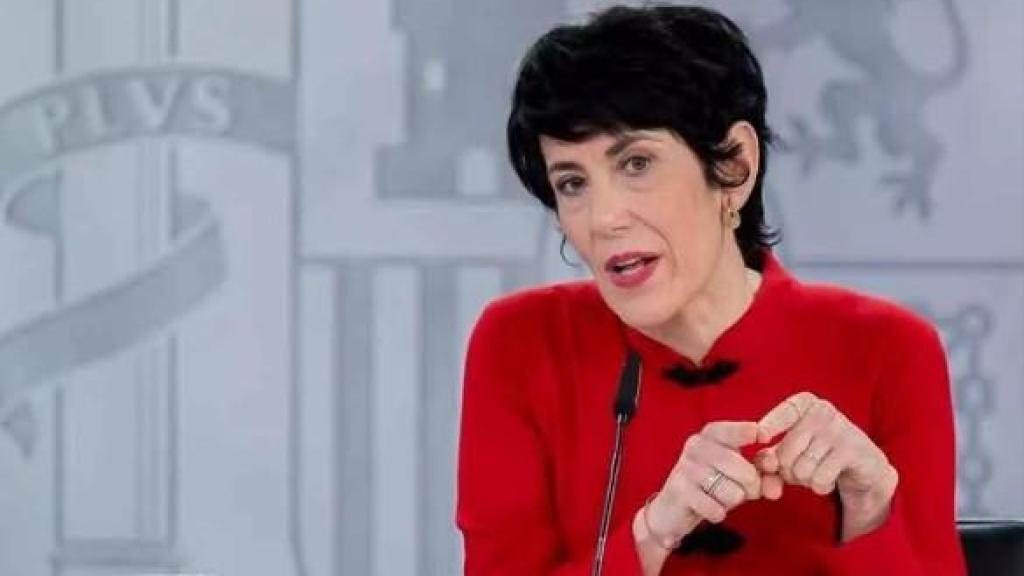 La portavoz y ministra de Migraciones, Elma Saiz.