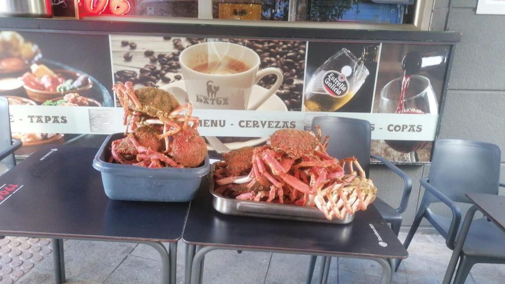 Imagen de marisco en Katua.