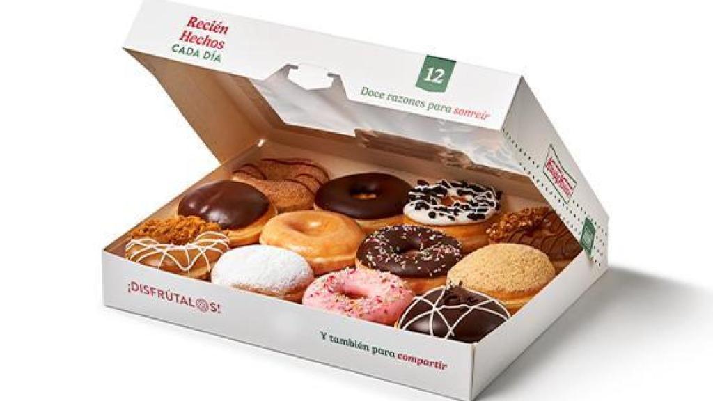 Ya puedes pedir a domicilio los icónicos donuts Krispy Kreme de EEUU: 500 personas han hecho cola para probarlos