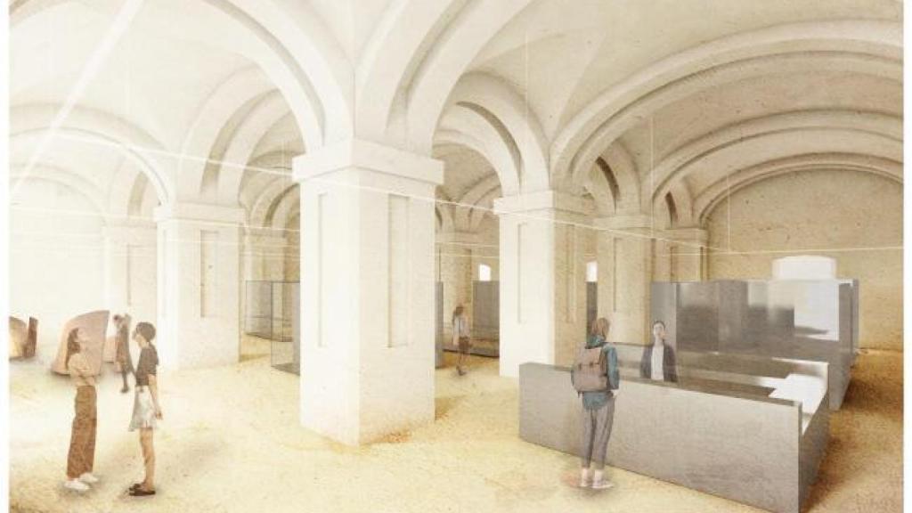 Sala Cero del Museo de la Universidad de Sevilla.