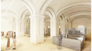 Sala Cero del Museo de la Universidad de Sevilla.