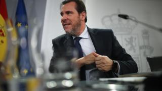 Óscar Puente, en la rueda de prensa posterior al Consejo de Ministros