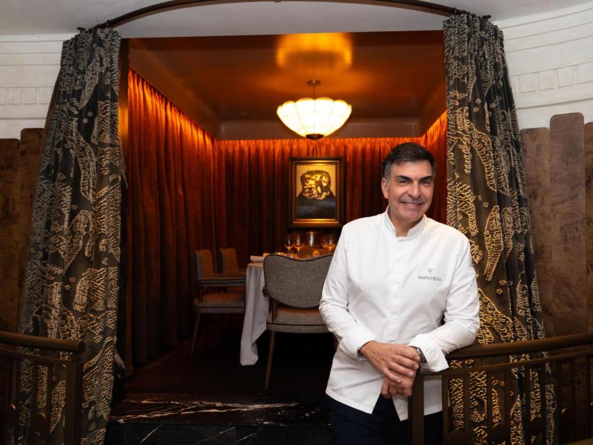 Ramón Freixa, en su restaurante Tradición.