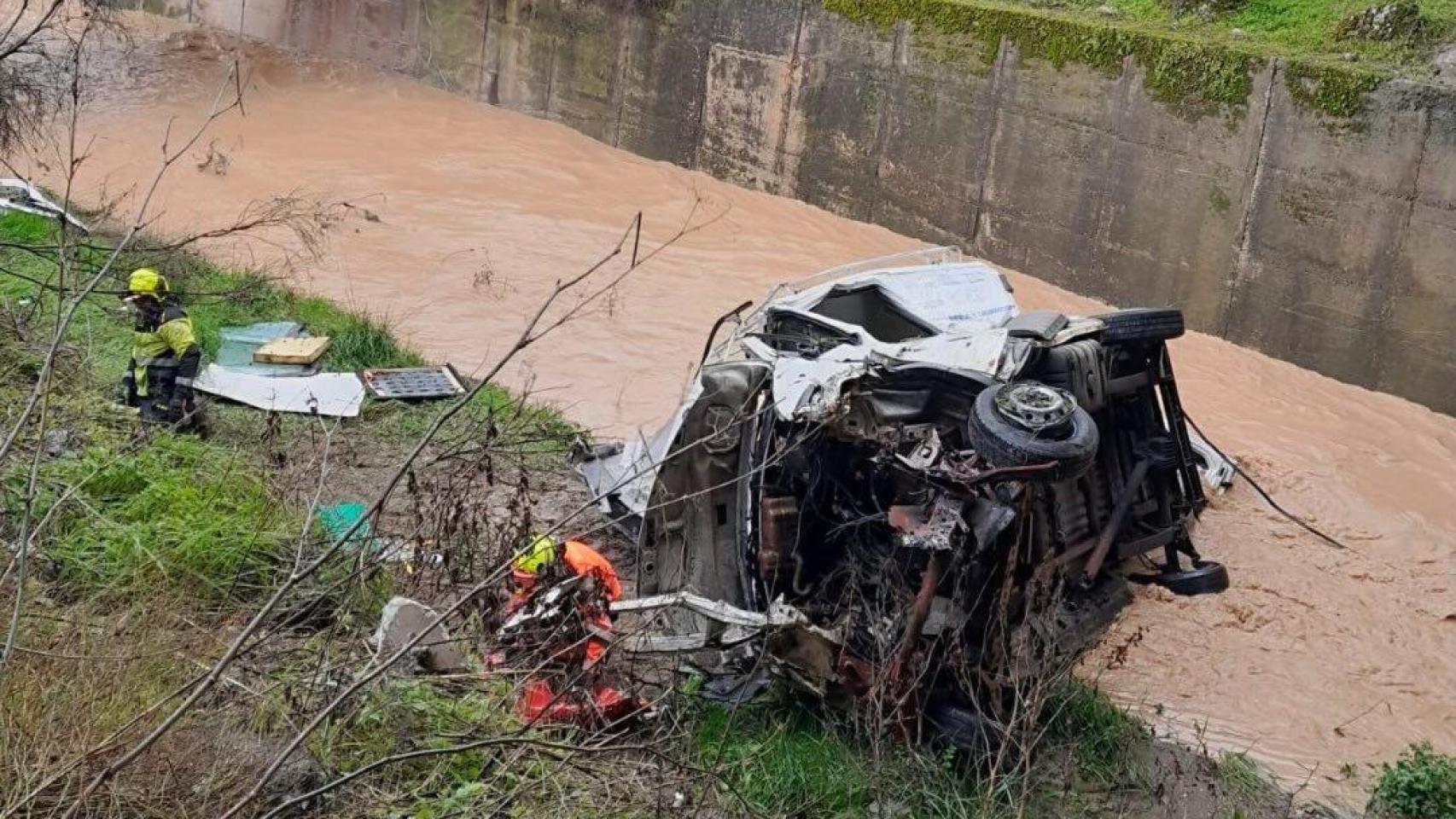 Una imagen de cómo ha quedado el vehículo.