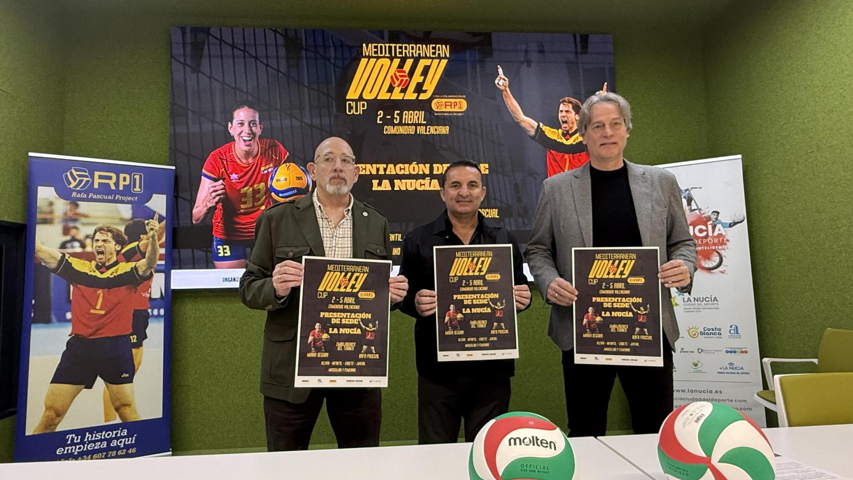 La Nucía acogerá la Mediterranean Volley Cup 2026 del 2 al 5 de abril 2026