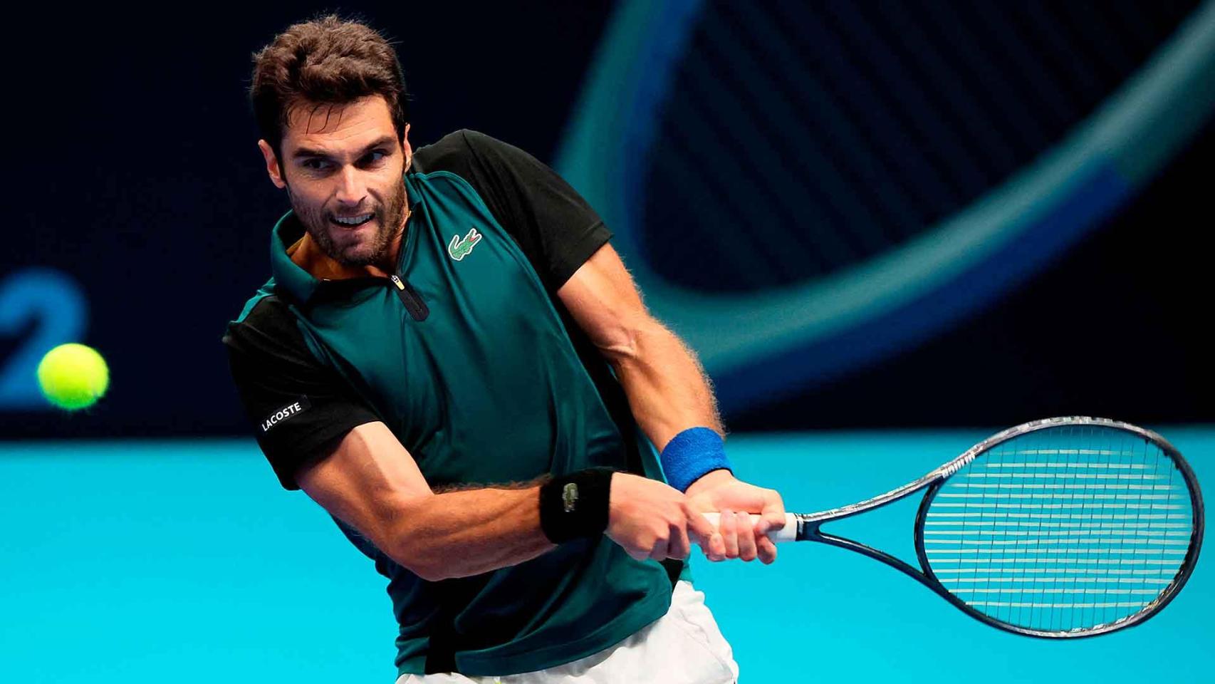 Pablo Andújar, durante un partido.