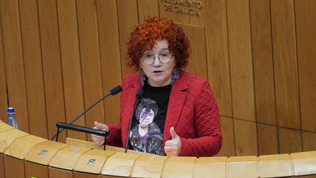 La portavoz de Sanidade del BNG en el Parlamento gallego, Montse Prado.