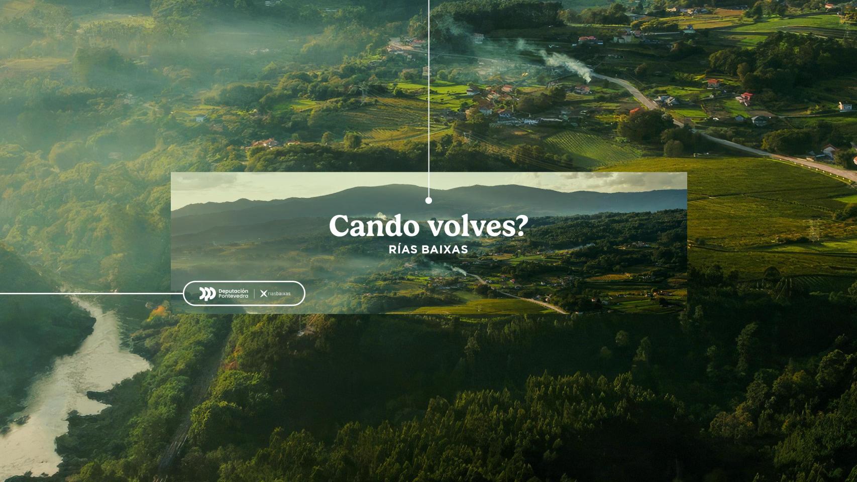 'Cando volves?', la campaña de la Diputación de Pontevedra con más impactos de la historia