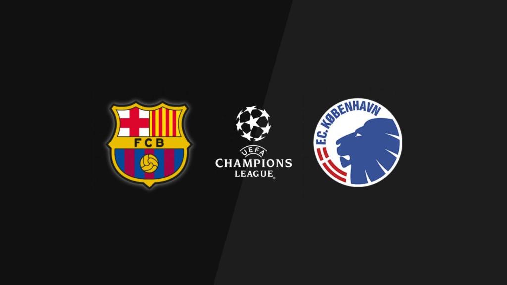 FC Barcelona - Copenhague, Champions League.